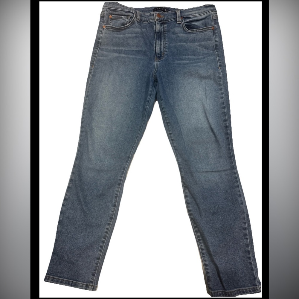 Level 99 Women's High Rise Skinny Jeans Nostalgic Blue Size 12